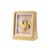 My Melody Showa Collection 24K Gold Foil in Frame