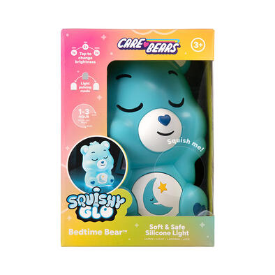 Paladone Care Bear Squishy Glo Rechargeable Bedtime Bear Silicone Light