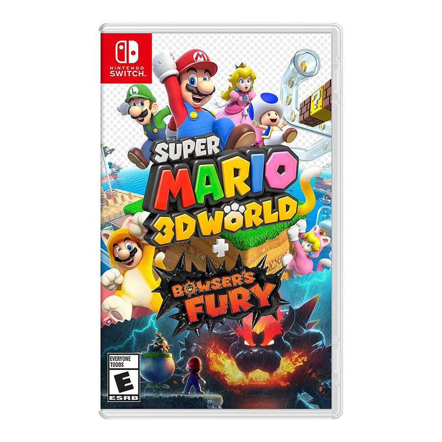 新年の贈り物 World 3D Mario Super Switch Nintendo + Toys | Fury Bowser's ニンテンドースイッチアクセサリー