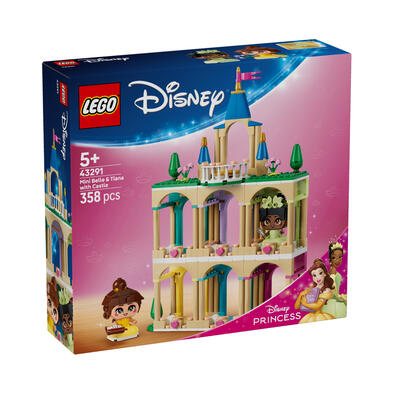 (Pre-Order) LEGO Disney Princess Mini Belle & Tiana with Castle 43281 (Estimated Early Jan 2026)