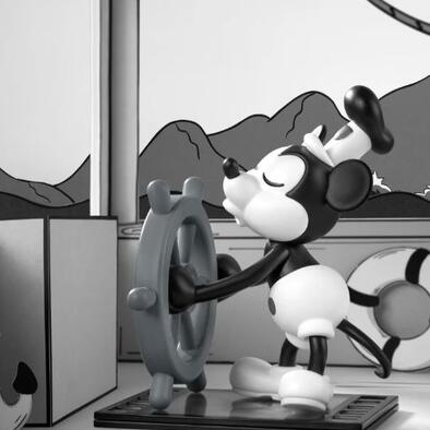 POP MART Disney Steamboat Willie Series Figures