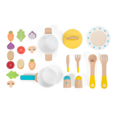 My Story Busy Wooden Cook Set