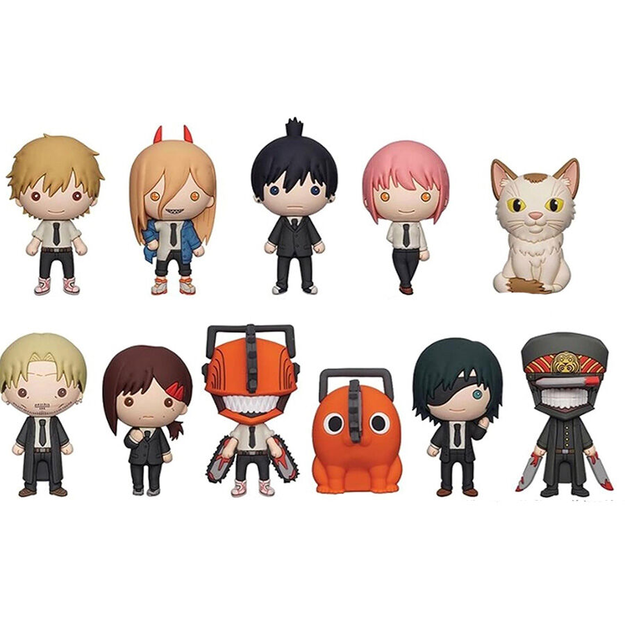 Chainsaw Man Series 1 - 3D Foam Bag Clip - Assorted | Toys
