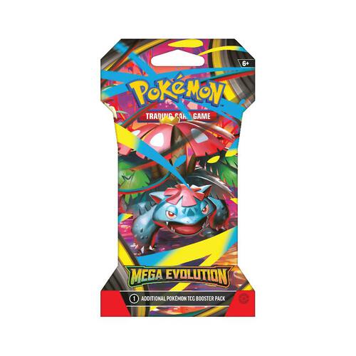 Pokemon TCG ME01 Mega Evolution Sleeved Booster Pack (1 Pack) - Assorted