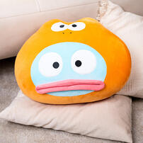 playpop Sanrio Dino Face Plush Cushion - Hangyodon
