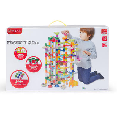 playpop Elevator Marble Run Set 315pcs