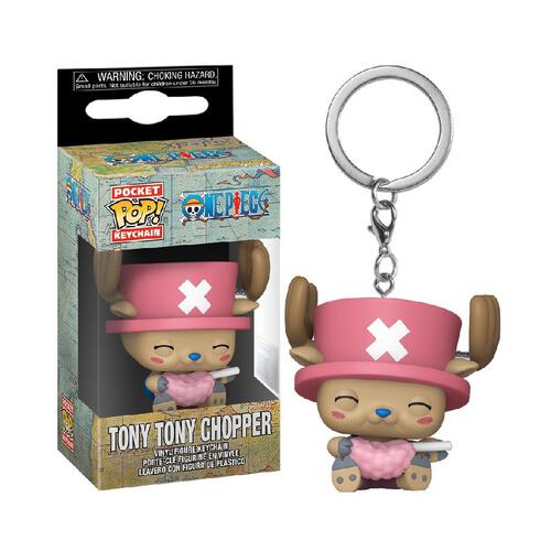 Funko Pocket Pop! Keychain: One Piece - Tony Tony Chopper With Cotton Candy