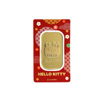 Sanrio Hello Kitty Daruma Collection 24K Gold-Plated Ingot